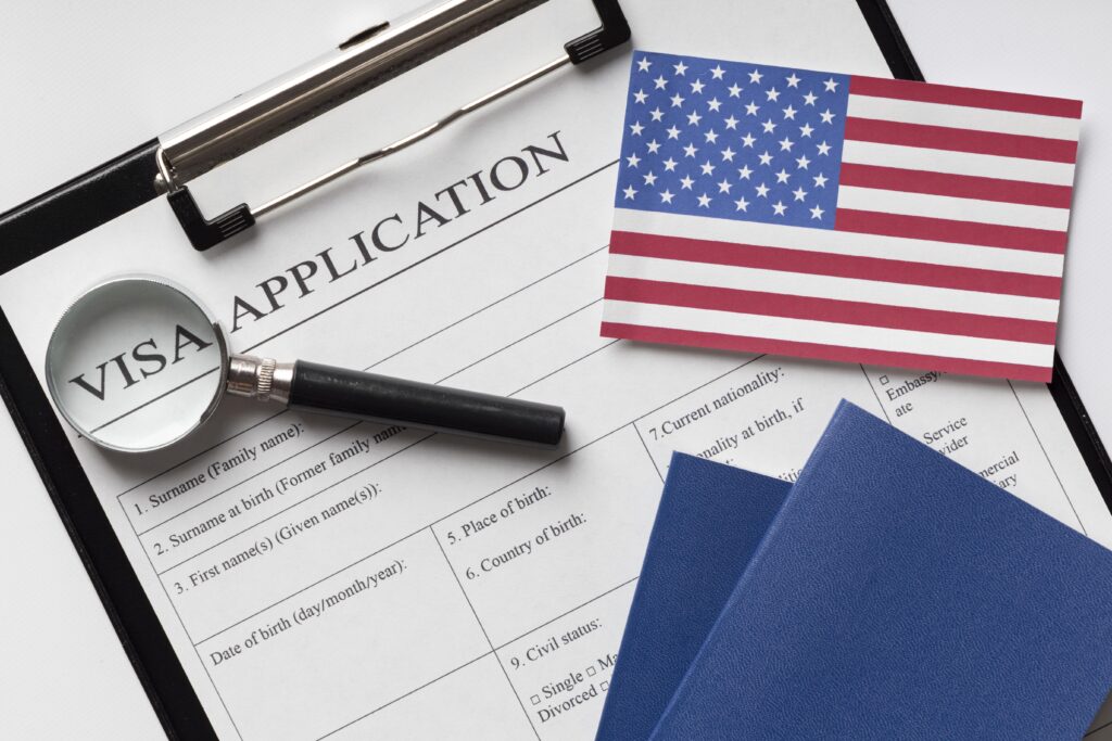 Visa Application America Arrangement Scaled